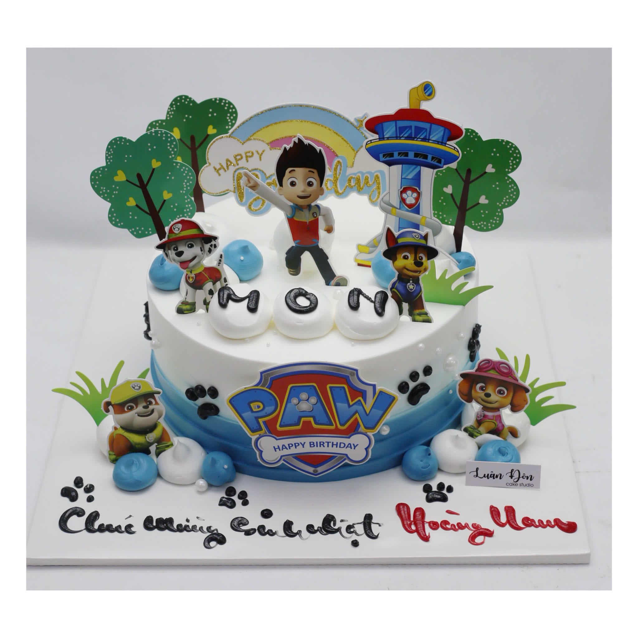 Bánh sinh nhật đội cứu hộ Paw Patrol