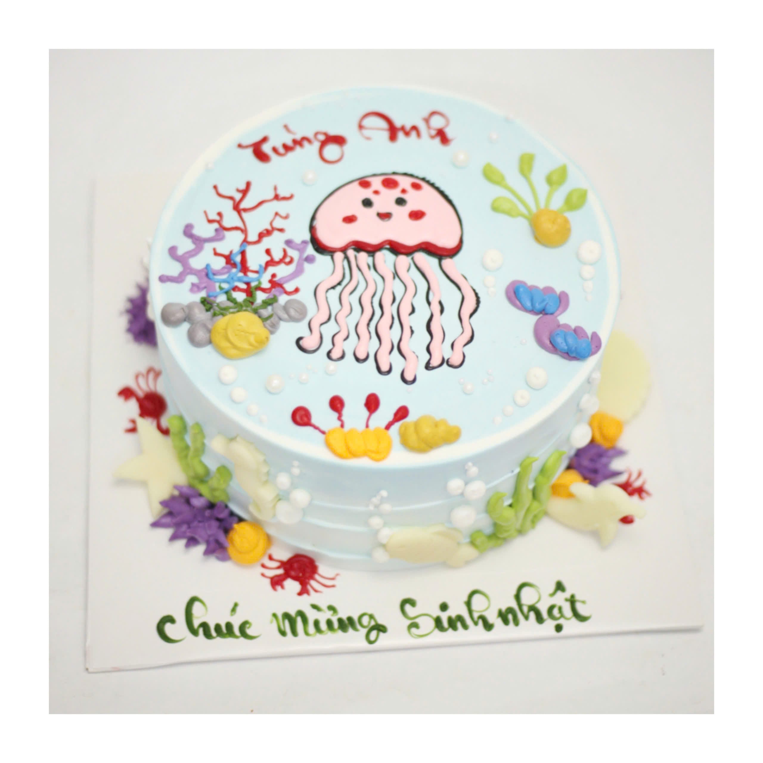 Bánh sứa đại dương pastel