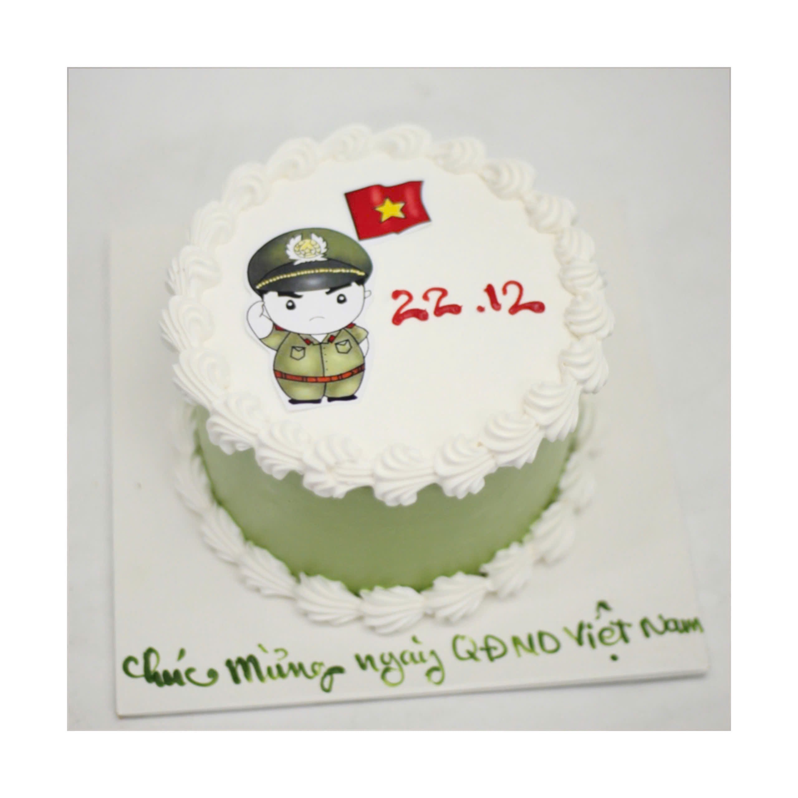 Bánh chú công an nhỏ