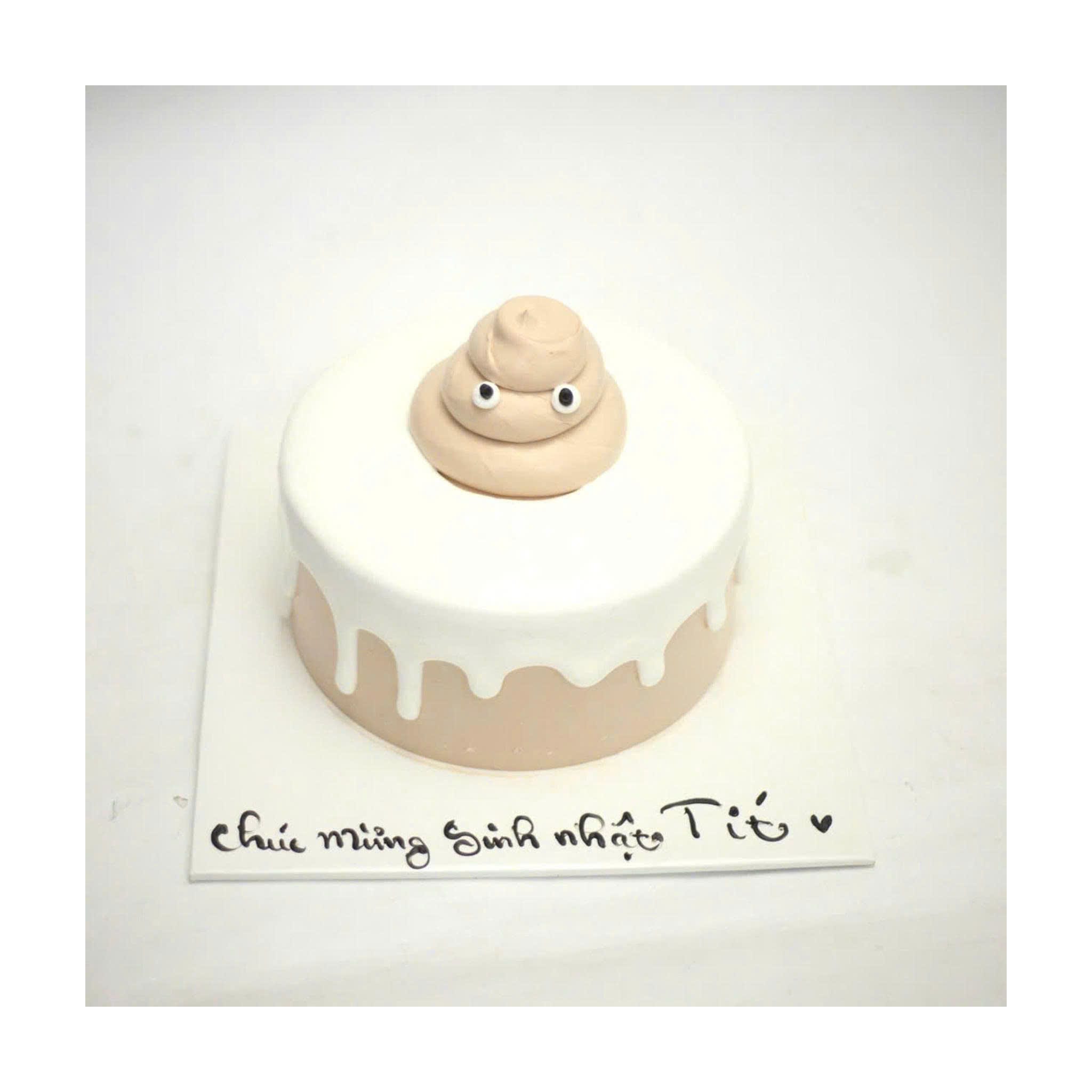 Bánh poop icon hài hước