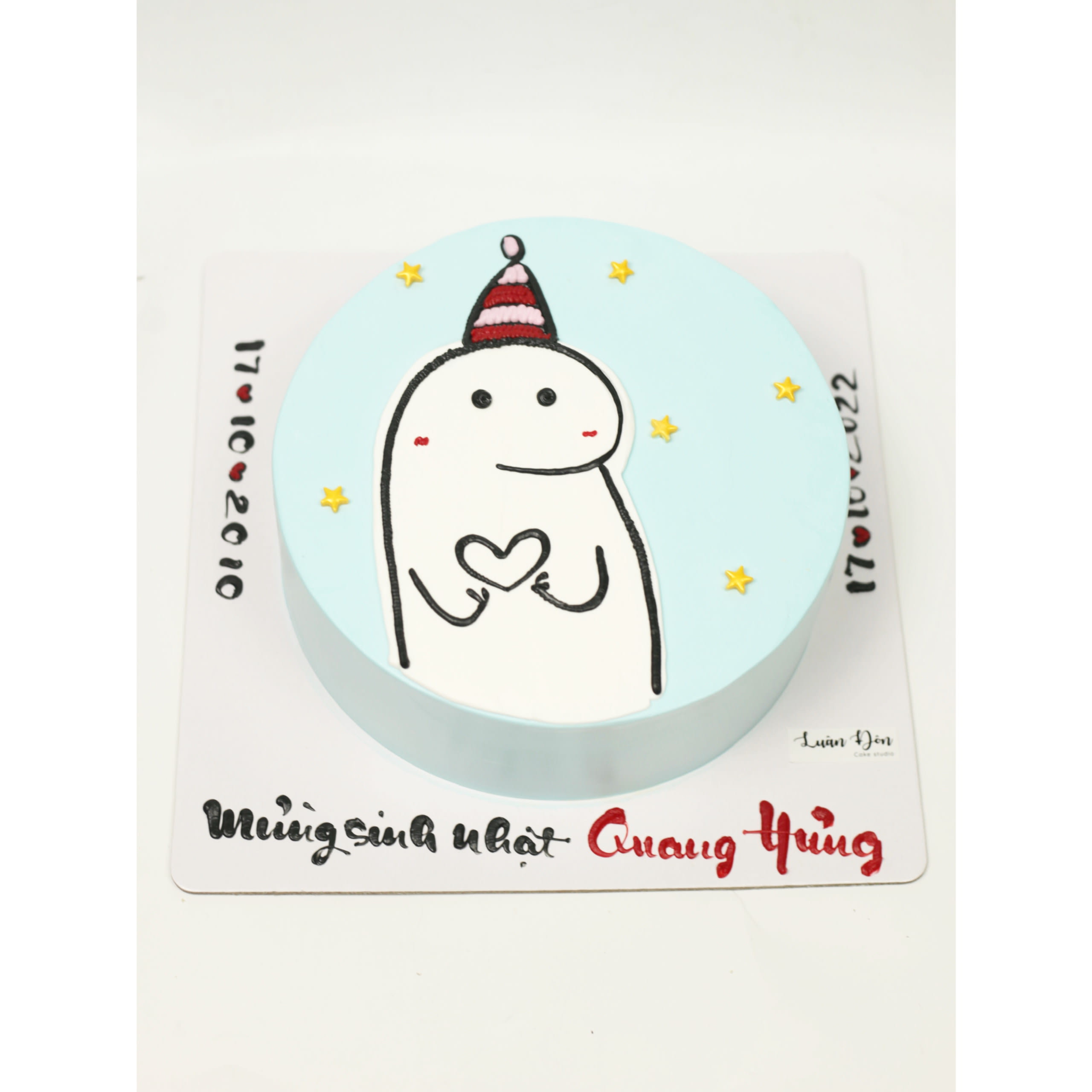 Bánh kem nhân vật hoạt hình dễ thương