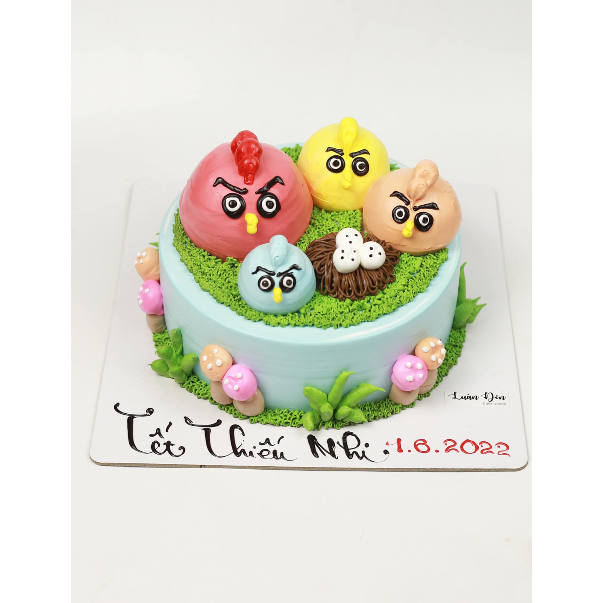 Bánh kem gia đình chim giận dữ Angry Birds