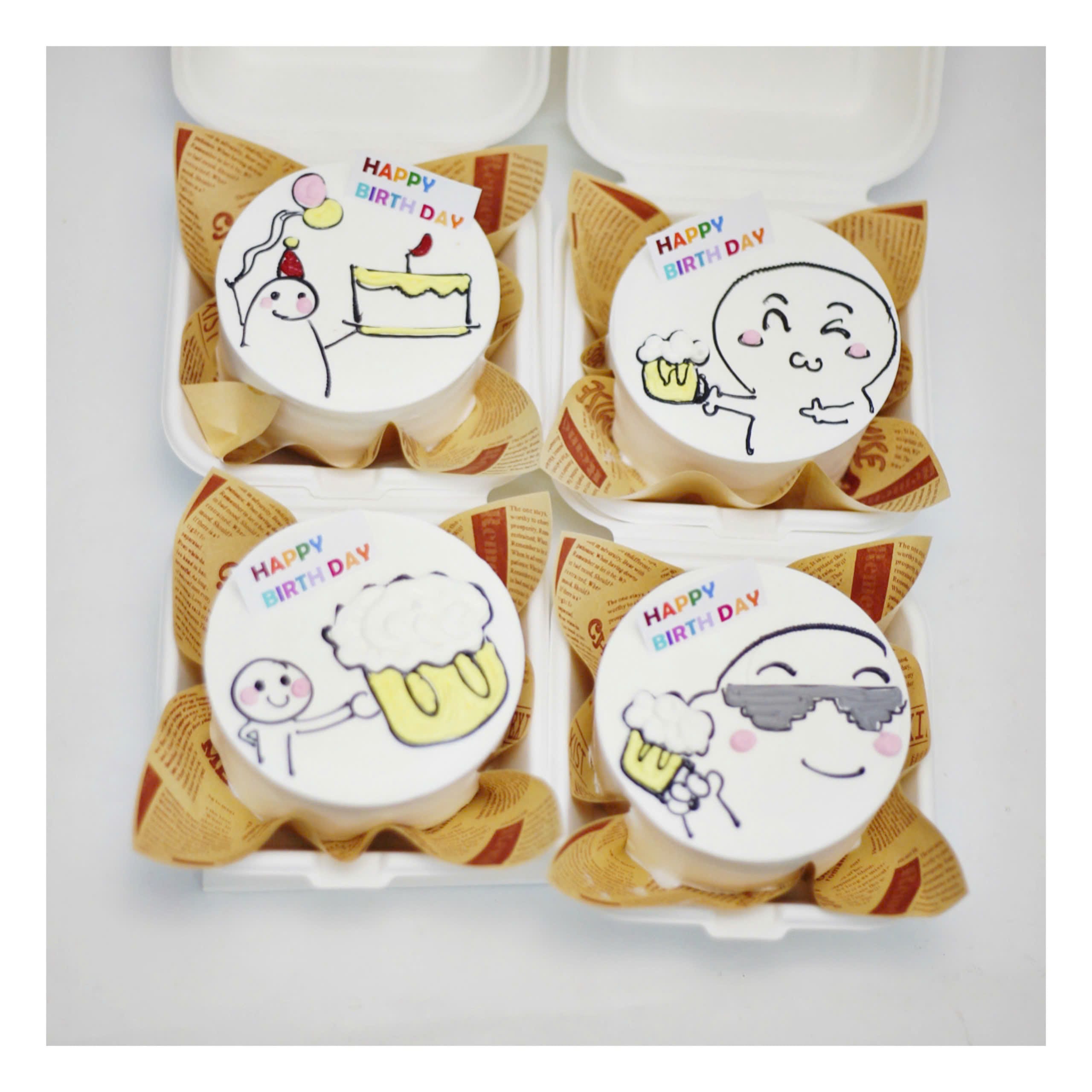 Set bánh bia và tiệc