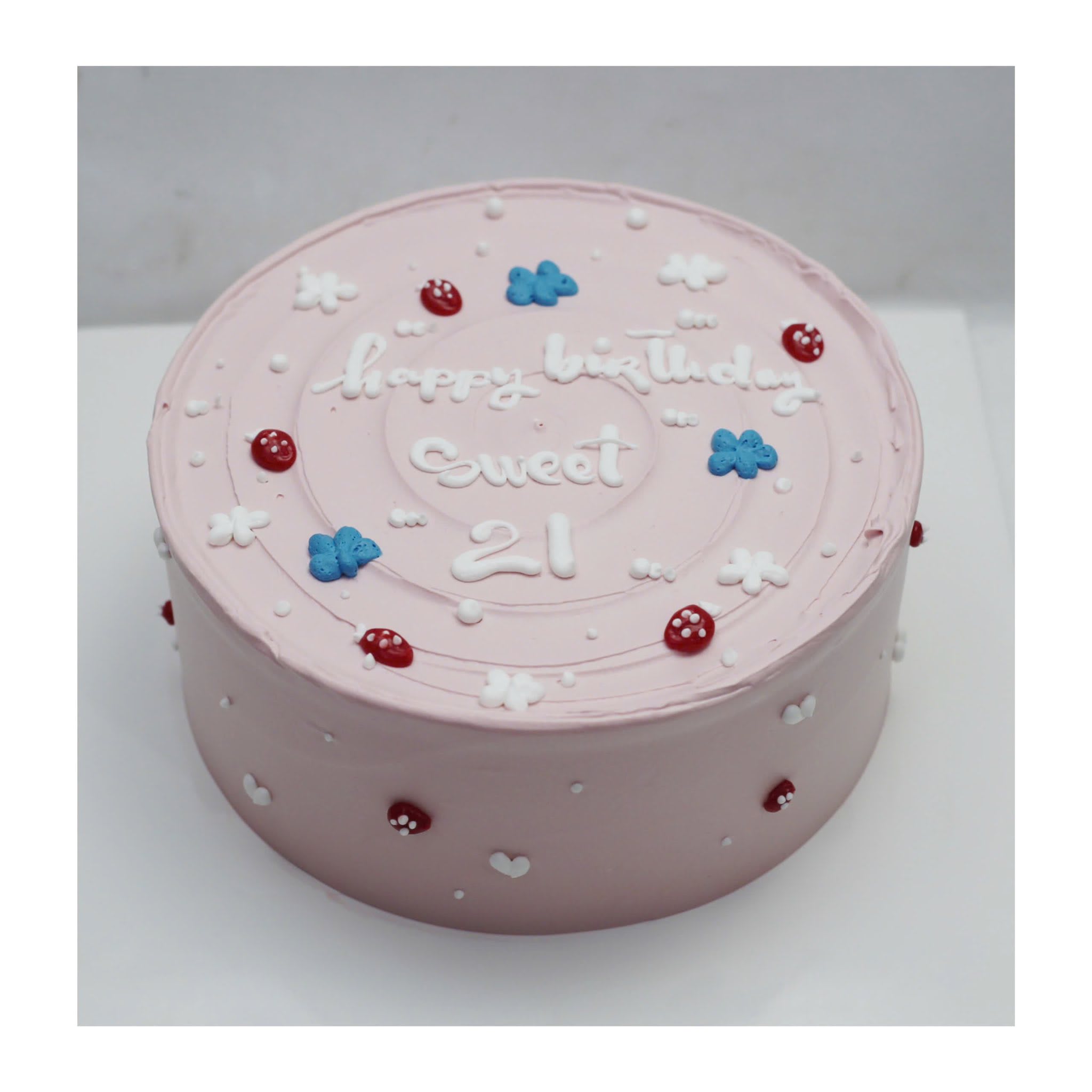 Bánh kem Sweet 21 đơn giản tinh tế