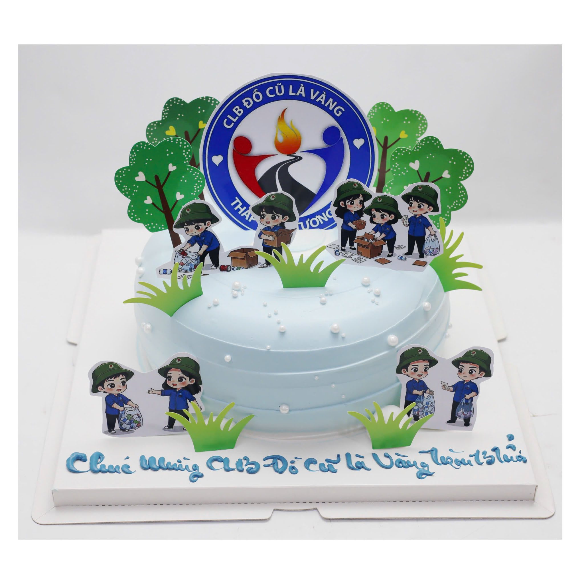 Bánh kem kỷ niệm CLB thiện nguyện