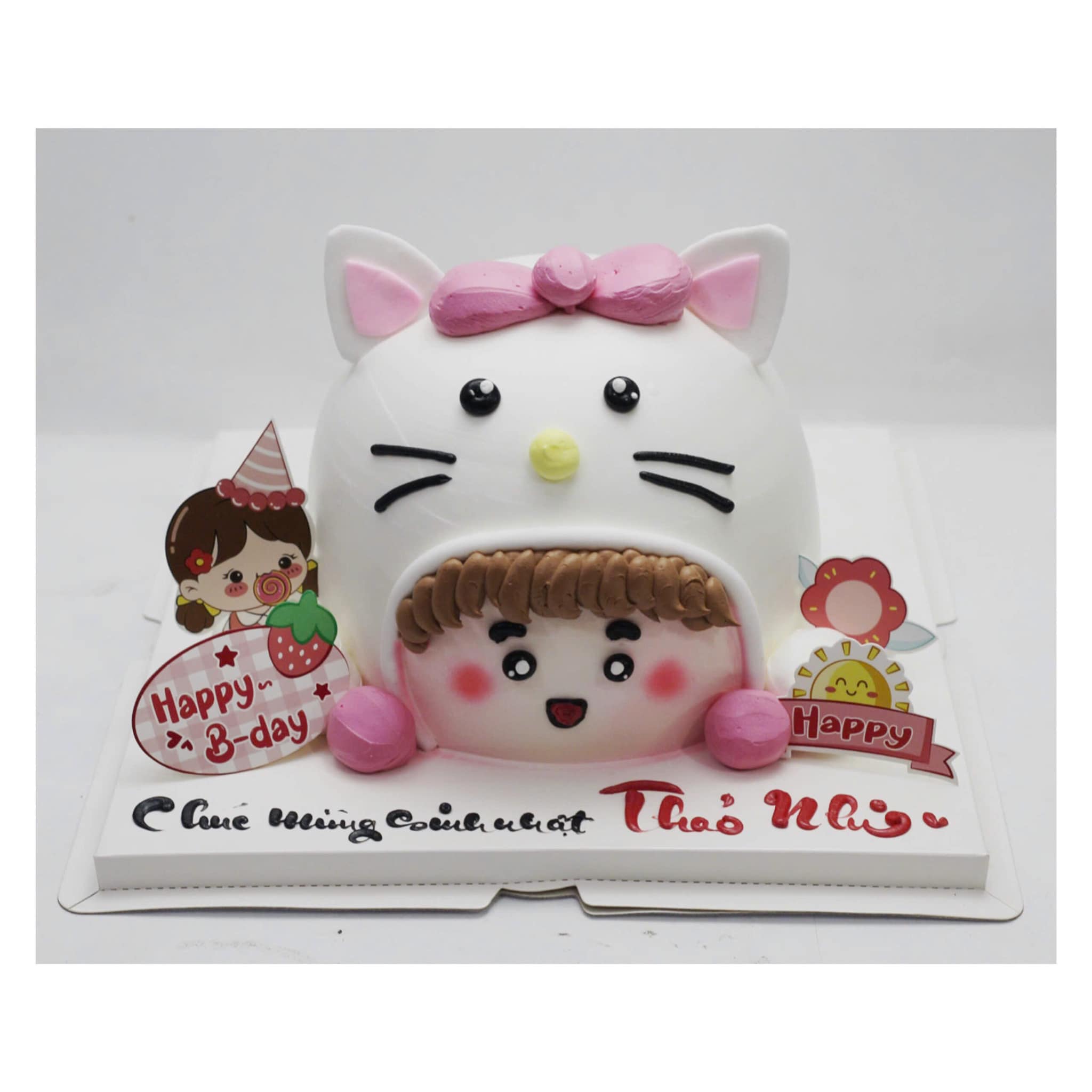 Bánh kem tạo hình Hello Kitty Thảo Nhi