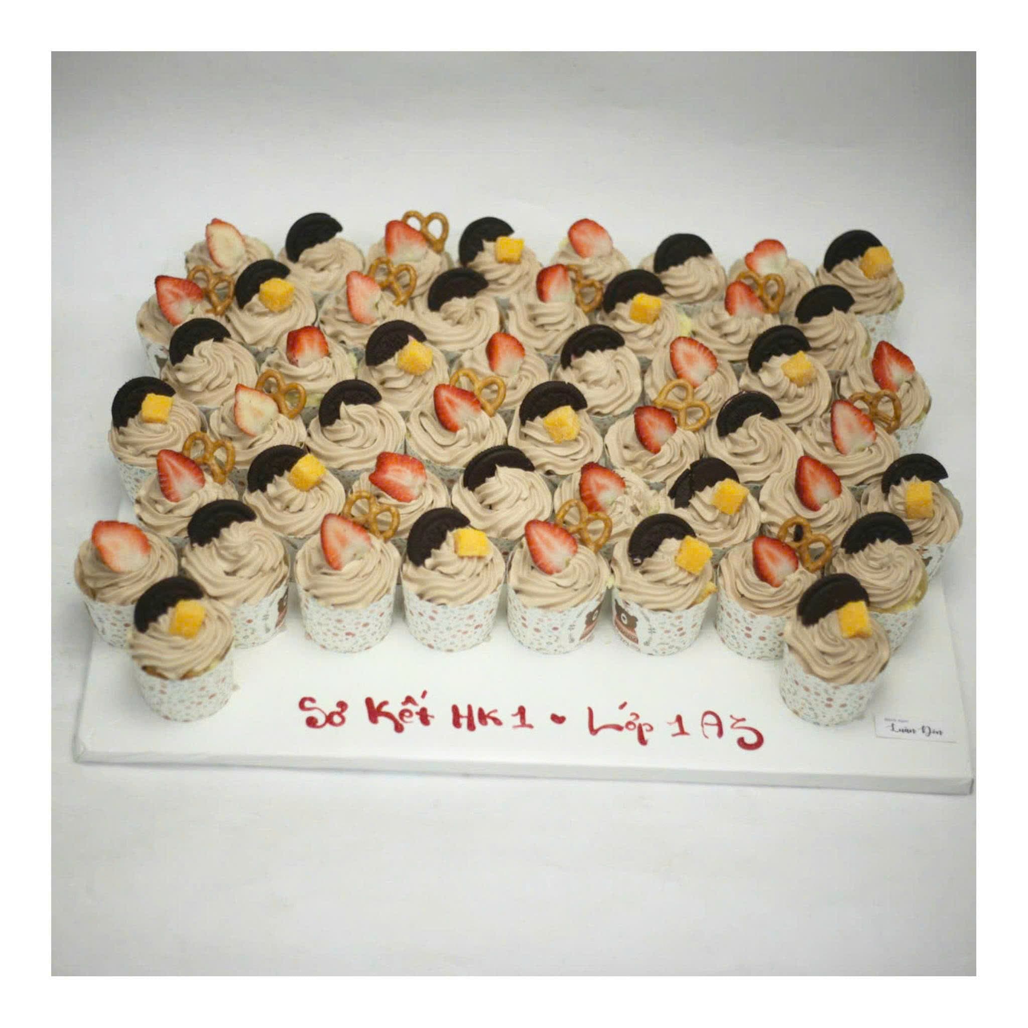 cốc cake socola 