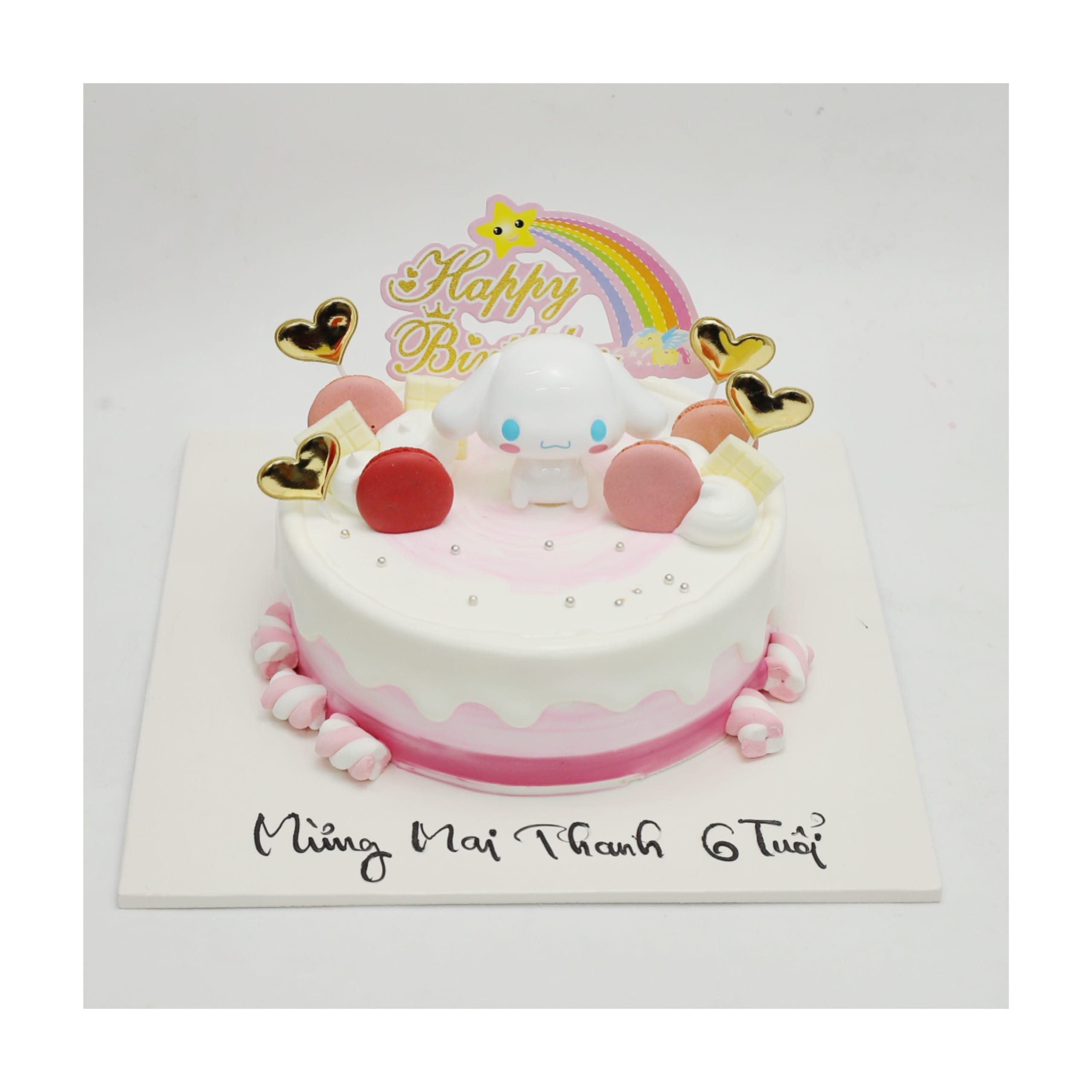 Bánh kem Cinnamoroll trang trí kẹo ngọt