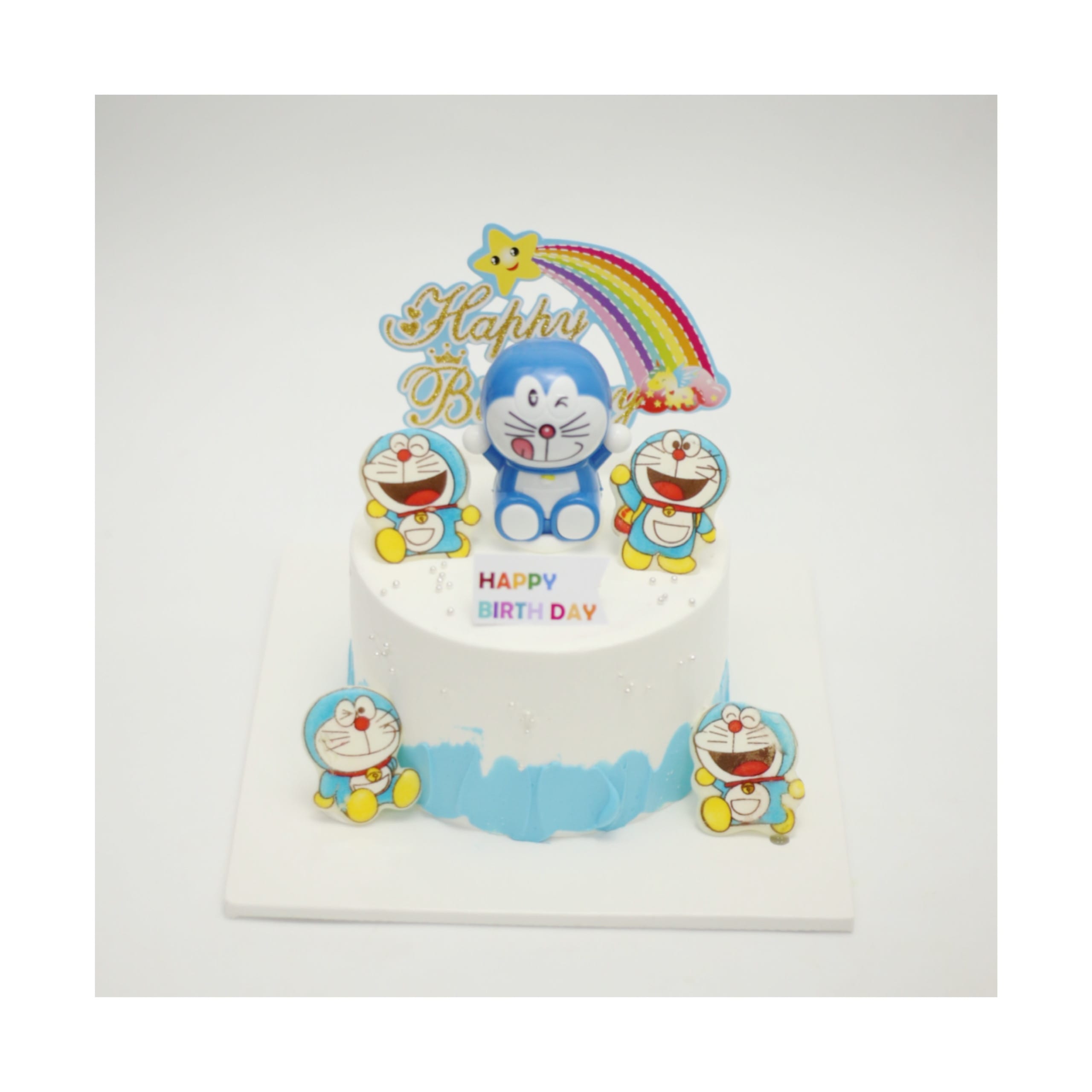Bánh kem mèo máy Doraemon đáng yêu cho bé