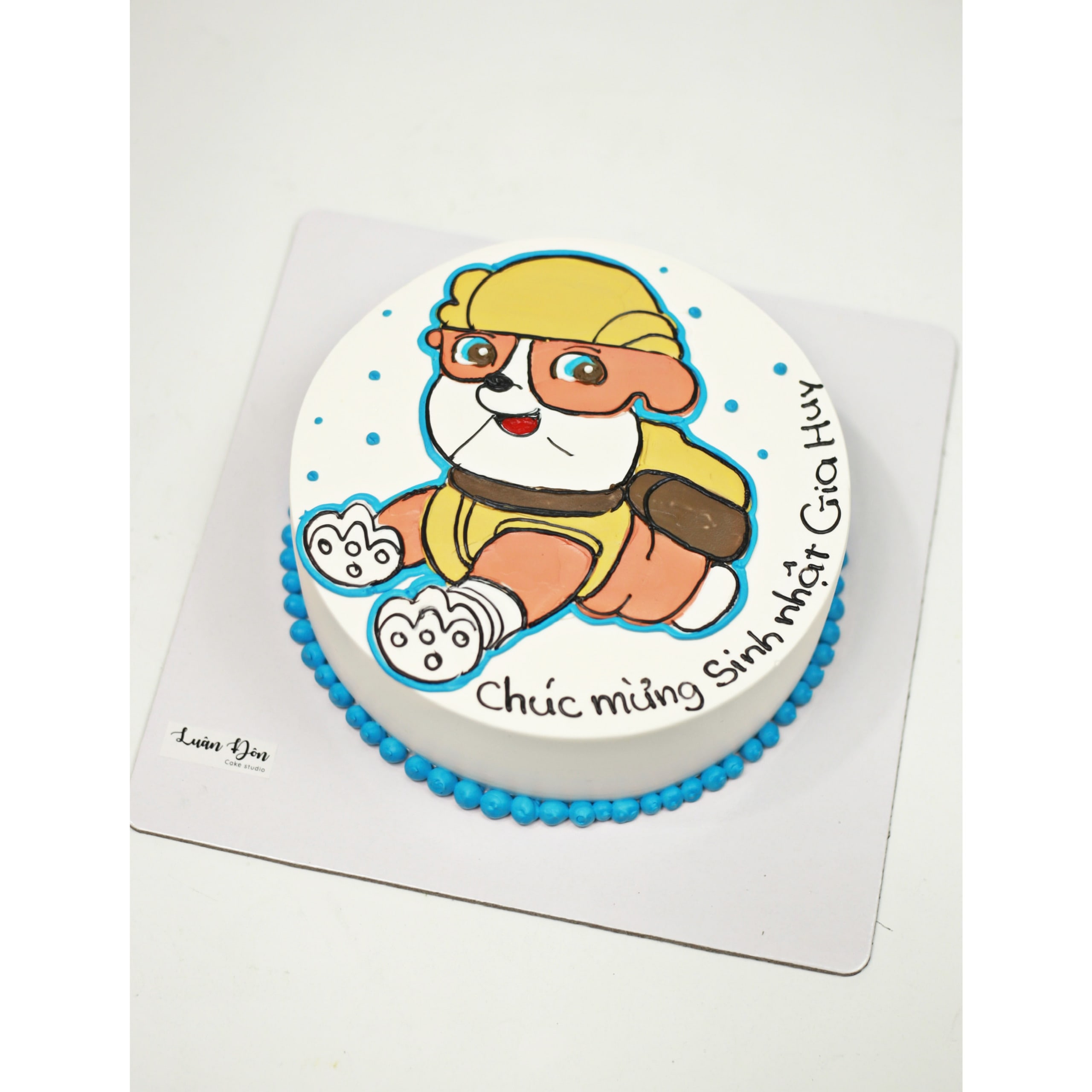 Bánh kem hình cún cứu hộ Paw Patrol dễ thương