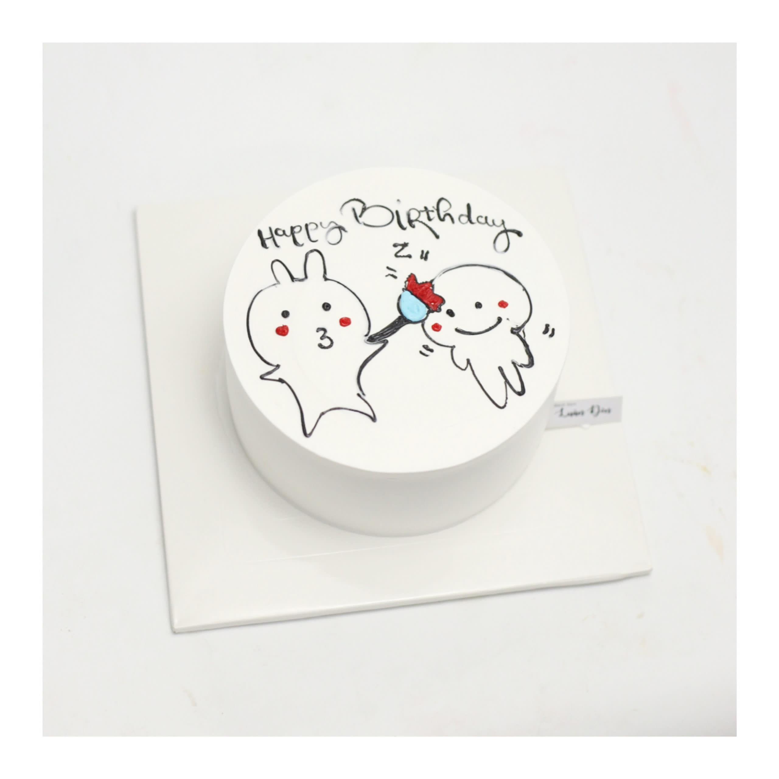 Bánh bento vẽ hình thỏ đáng yêu