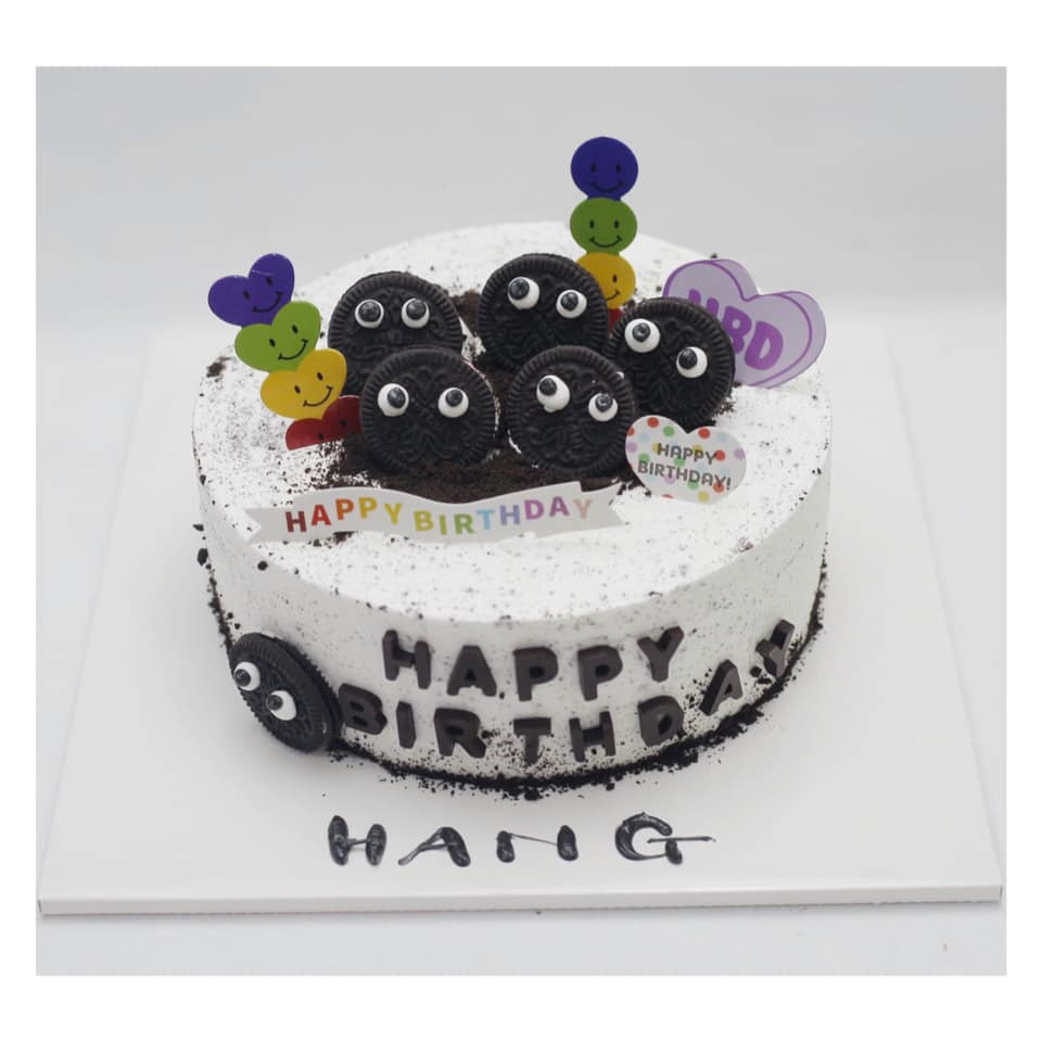 Bánh kem Oreo mặt cười ngộ nghĩnh