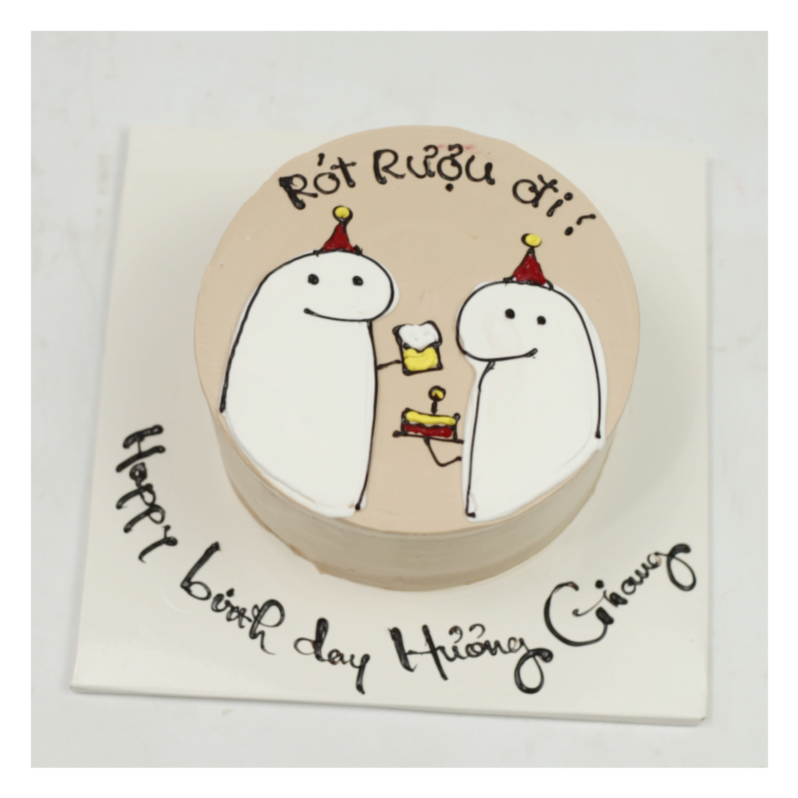 Bánh kem Flork ngộ nghĩnh hài hước