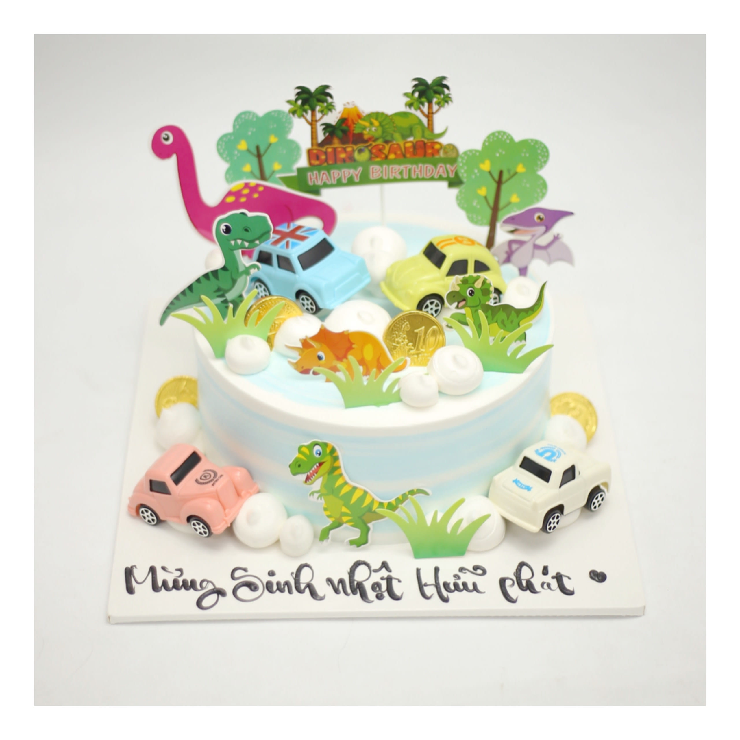 Bánh kem thế giới khủng long kỳ thú