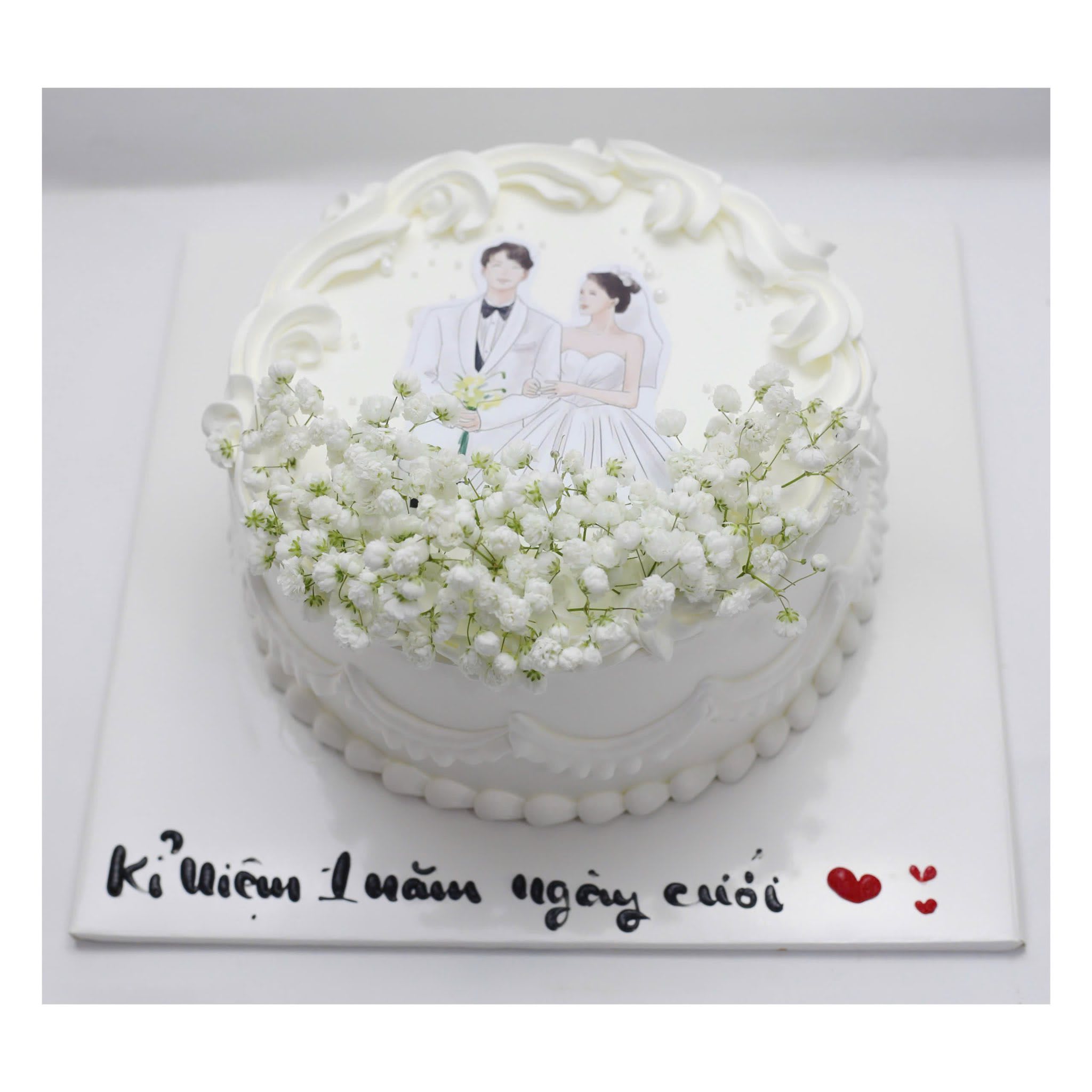 Bánh kỷ niệm 1 năm ngày cưới