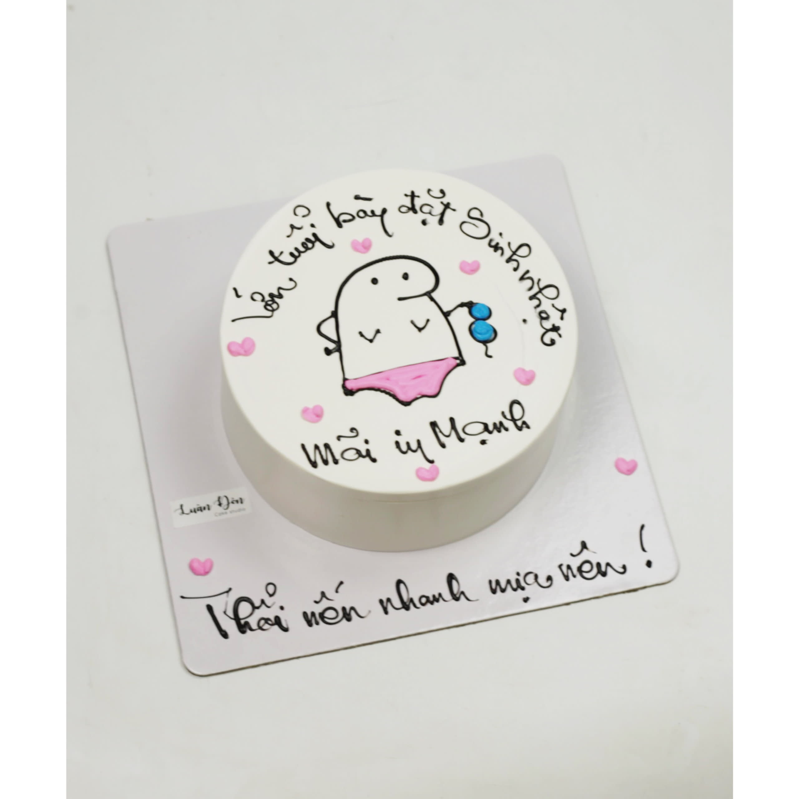 Bánh Bento vẽ hình bé trai ngộ nghĩnh