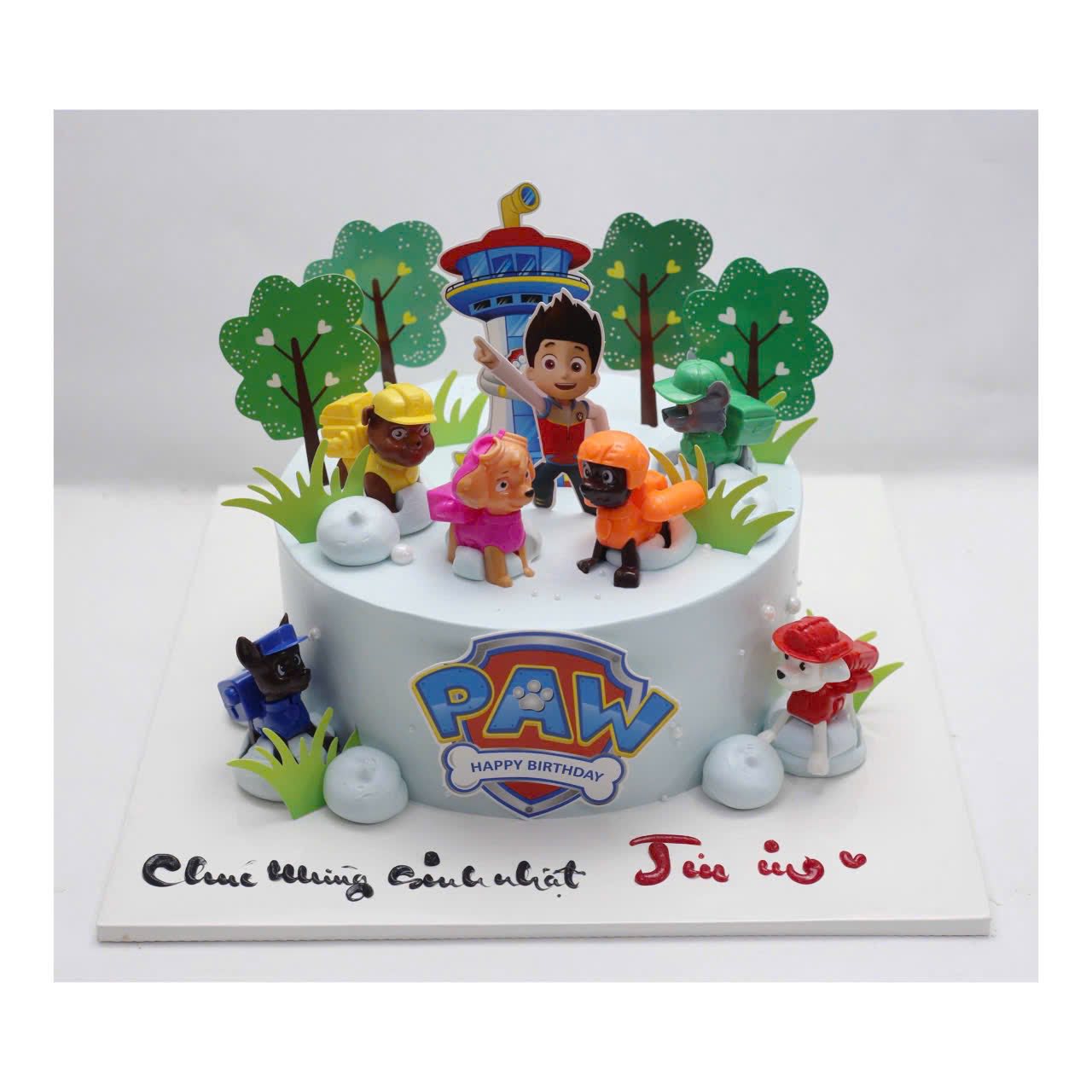 Bánh sinh nhật đội cứu hộ Paw Patrol