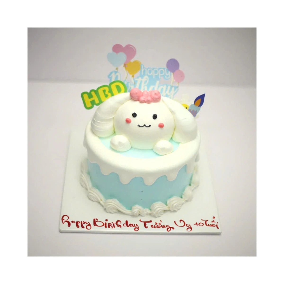 Bánh kem Cinnamoroll xanh dương dễ thương