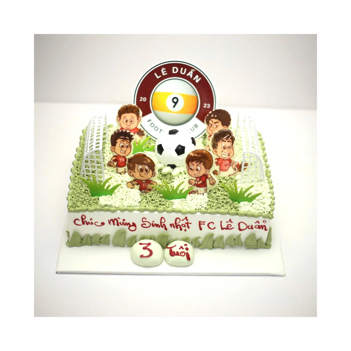 Bánh kem sân bóng FC Lê Duẩn