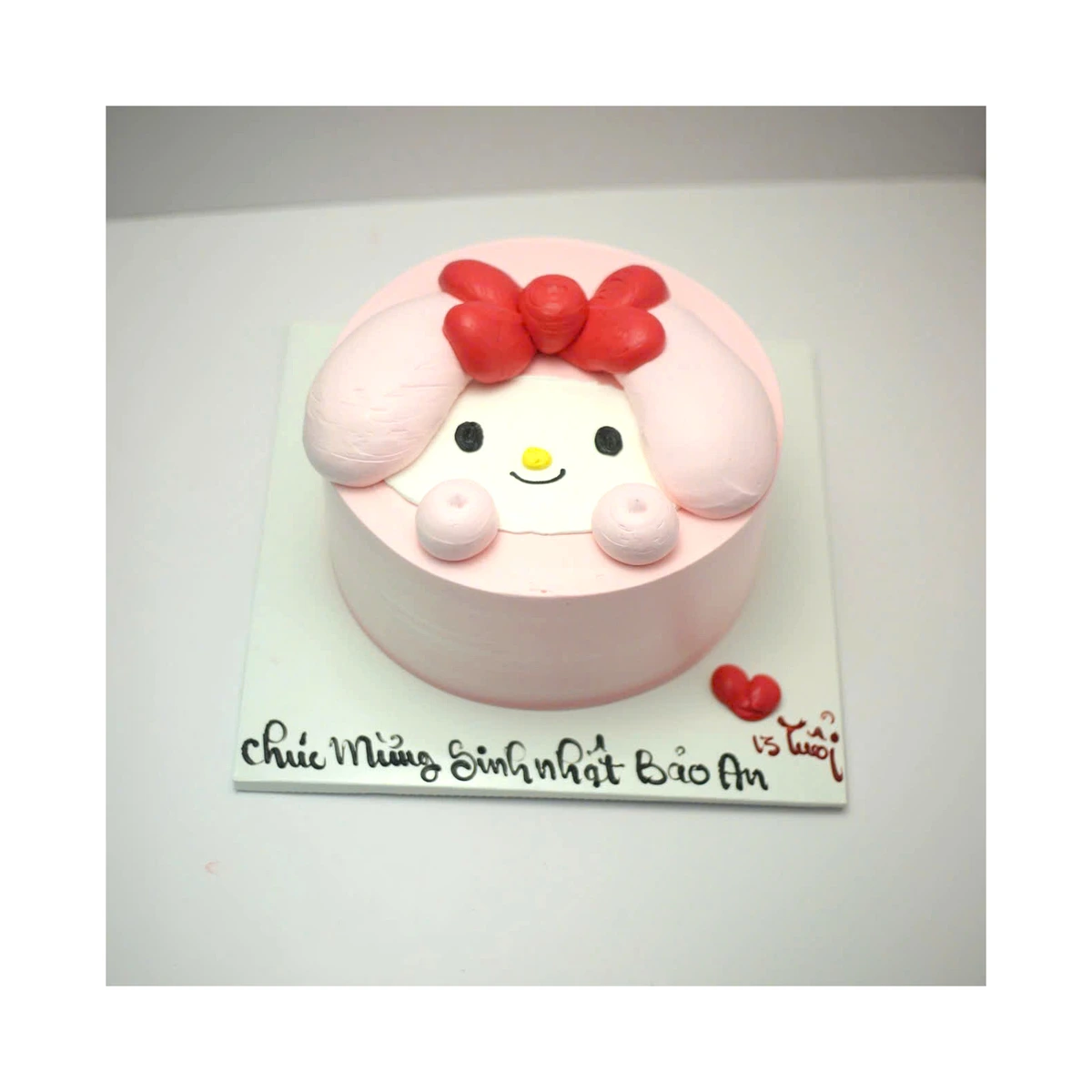 Bánh sinh nhật tạo hình My Melody hồng