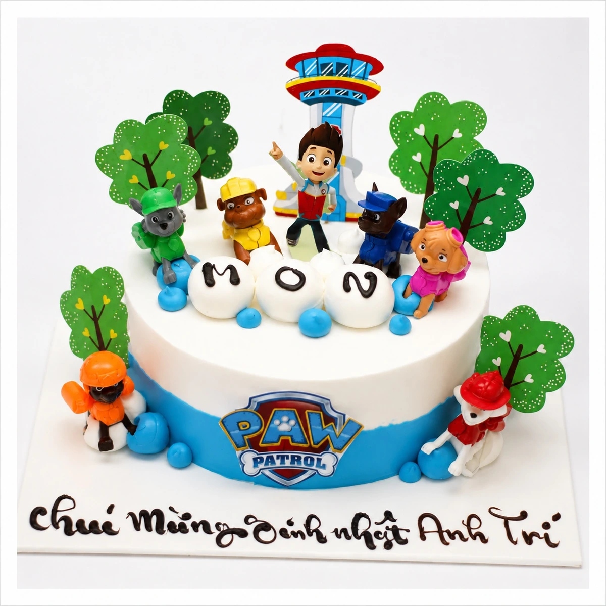 Bánh kem đội cứu hộ Paw Patrol năng động